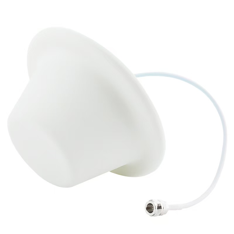 SISO Omni-directional Ceiling Antenna 698-3800MHz